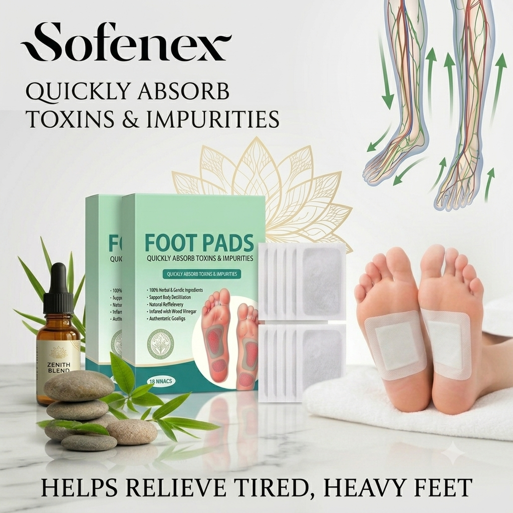 Herbal And Gentle Ingredient Detox Foot Pads (pack of 2)