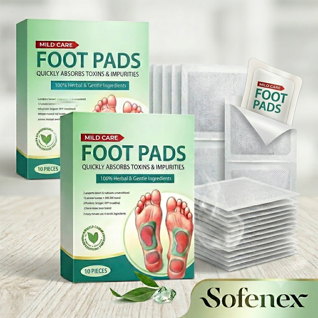 Herbal And Gentle Ingredient Detox Foot Pads (pack of 2)
