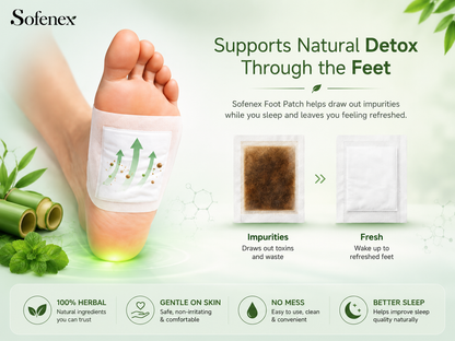 Herbal And Gentle Ingredient Detox Foot Pads (pack of 2)
